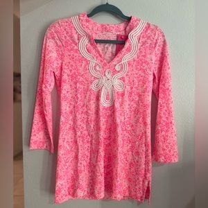 Lilly Pulitzer Kaia Knit Tunic in Pink Shandy!